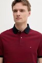 Îmbrăcăminte Tommy Hilfiger polo MW0MW17770 burgundia
