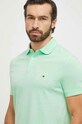 Tommy Hilfiger polo MW0MW17770 zielony SS25