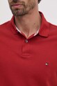 Tommy Hilfiger tricou polo MW0MW17770 burgundia