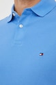Polo tričko Tommy Hilfiger modrá MW0MW17770