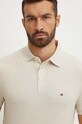 Odzież Tommy Hilfiger polo MW0MW17771 beżowy