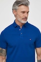 Odjeća Polo majica Tommy Hilfiger MW0MW17771 plava