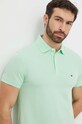 Odzież Tommy Hilfiger polo MW0MW17771 zielony
