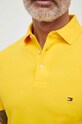 Tommy Hilfiger polo żółty MW0MW17771