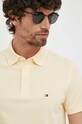 Tommy Hilfiger poló sárga MW0MW17771
