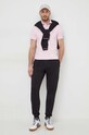 Tommy Hilfiger polo MW0MW17771 różowy SS25