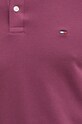 Tommy Hilfiger polo fioletowy MW0MW17771
