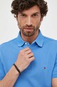 Πόλο Tommy Hilfiger μπλε MW0MW17771