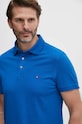 Tommy Hilfiger polo MW0MW17771 niebieski AW25