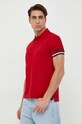 Tommy Hilfiger polo bawełniane czerwony MW0MW31549