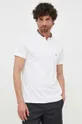 λευκό Βαμβακερό μπλουζάκι πόλο Tommy Hilfiger