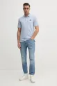 Polo tričko Calvin Klein K10K111196 modrá SS25