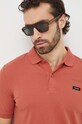 Ρούχα Πόλο Calvin Klein K10K111196 πορτοκαλί