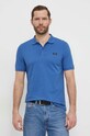 Поло Calvin Klein K10K111196 блакитний SS25