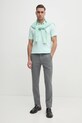 Πόλο Calvin Klein K10K111196 τιρκουάζ SS25