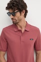 Odzież Calvin Klein polo K10K111196 bordowy