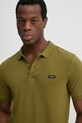 Calvin Klein tricou polo verde K10K111196