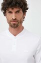 Calvin Klein polo de bumbac alb K10K111201