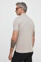 Odzież Calvin Klein polo bawełniane K10K111201 beżowy