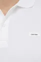 biały Calvin Klein polo bawełniane