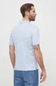 Bavlnené polo tričko Calvin Klein modrá