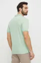 Βαμβακερό μπλουζάκι πόλο Calvin Klein πράσινο