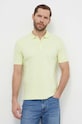 Ρούχα Βαμβακερό μπλουζάκι πόλο Calvin Klein K10K111657 πράσινο