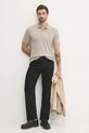 Calvin Klein polo in cotone K10K111657 beige AA00