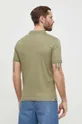 Bavlnené polo tričko Calvin Klein zelená
