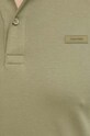 Βαμβακερό μπλουζάκι πόλο Calvin Klein πράσινο K10K111657