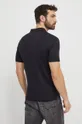 Pamučna polo majica Calvin Klein crna