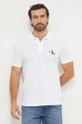 Calvin Klein Jeans polo biały