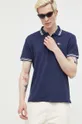 Tommy Jeans polo in cotone blu navy