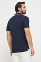BOSS polo bawełniane 50494697 granatowy SS25