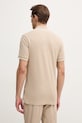 Odzież BOSS polo bawełniane 50494697 beżowy