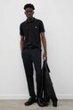 PS Paul Smith polo bawełniane M2R.151LZ.L21580 czarny AW23