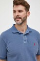 Polo Ralph Lauren polo bawełniane niebieski 710850860