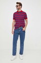 Βαμβακερό μπλουζάκι πόλο Polo Ralph Lauren 710910520 κόκκινο AW23