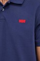 Levi's tricou polo A4842.0003 bleumarin