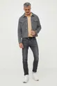 Βαμβακερό μπλουζάκι πόλο Pepe Jeans Lisson μπεζ