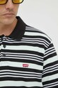 Levi's polo bawełniane 35883.0115 turkusowy