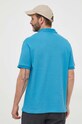 Îmbrăcăminte Armani Exchange polo de bumbac 6RZFLM.ZJM5Z albastru