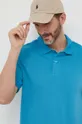 modrá Bavlnené polo tričko Armani Exchange