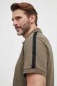 Armani Exchange polo de bumbac verde 6RZFLM.ZJM5Z