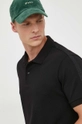 czarny Armani Exchange polo bawełniane