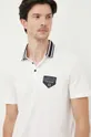 bijela Polo majica Armani Exchange