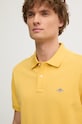 Gant polo bawełniane żółty 2210.