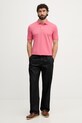 Gant polo za muškarce od pamuka 2210. roza SS26
