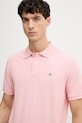 Gant polo bawełniane różowy 2210.