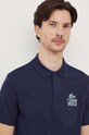 Поло Lacoste темно-синій PH1136